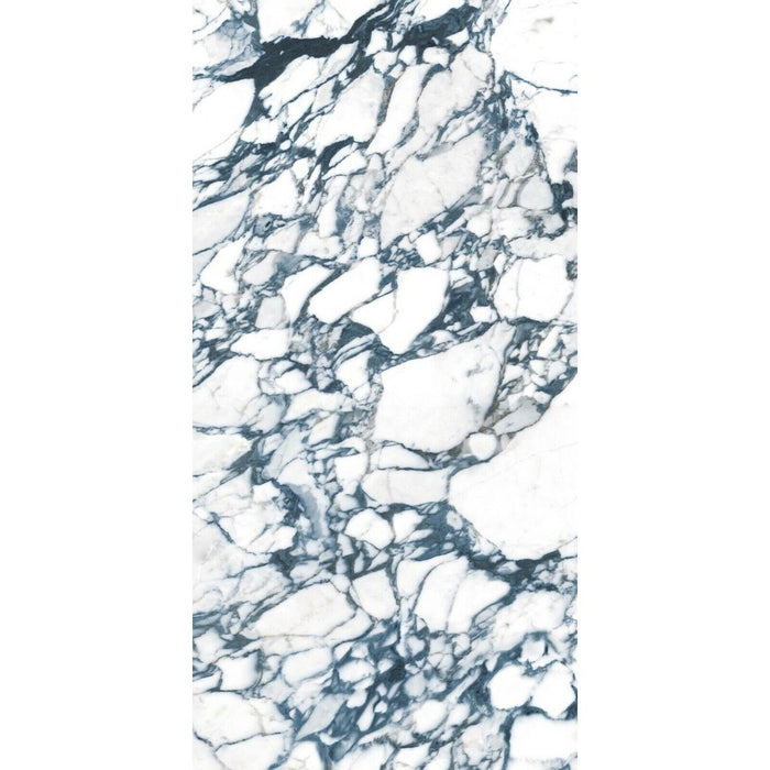 Arabia Azure Blue Matt Marble Porcelain  60cm x 120cm