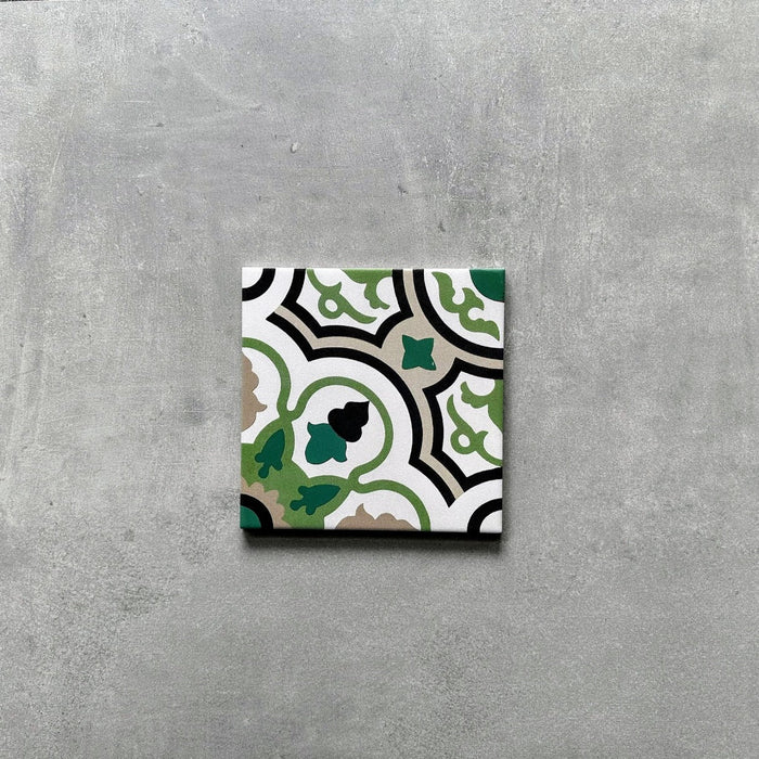 Europa Budapest Tile | Green Tiles | 20cm x 20cm