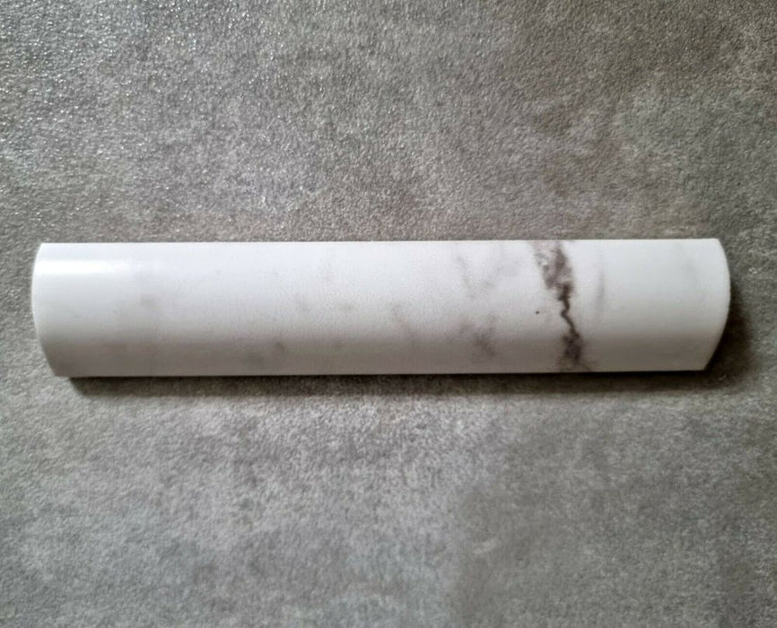 Hampstead Marble Pencil Bullnose Border Tiles 3cm x 15cm FULL PENCIL SAMPLE