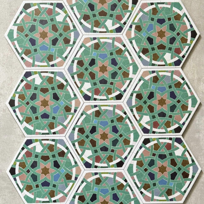 Libre Byzantium Hexagon 18.7cm x 21.6cm