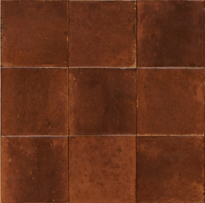 Mizu SQUARE Tile | Golden Caramel Tile | Wall & Floor Tiles | 10cm x 10cm  FULL TILE SAMPLE