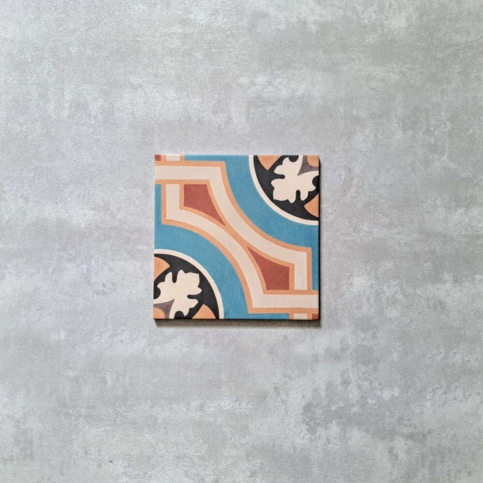 Europa Helsinki | Multicoloured Pattern Tile  | 20cm x 20cm | Wall & Floor Tiles