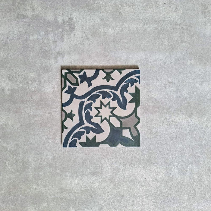 Europa Prague | Patterned Tile  | 20cm x 20cm | Wall & Floor Tiles