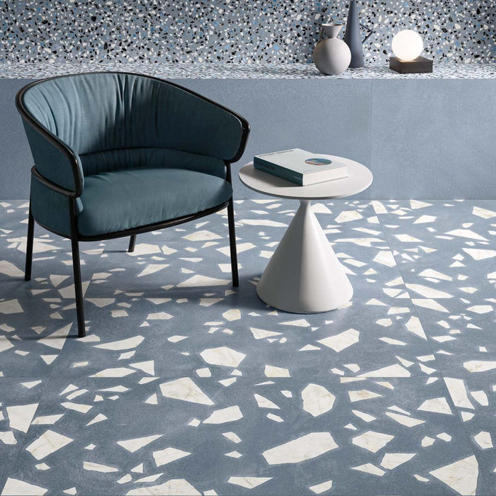 Chunks CLASSIC Terrazzo Blue 60 x 60cm