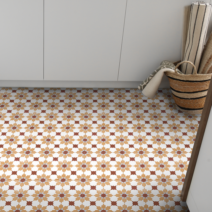 Mamounia Clay| Moroccan Tiles | Wall & Floor Tiles | 20cm x 20cm