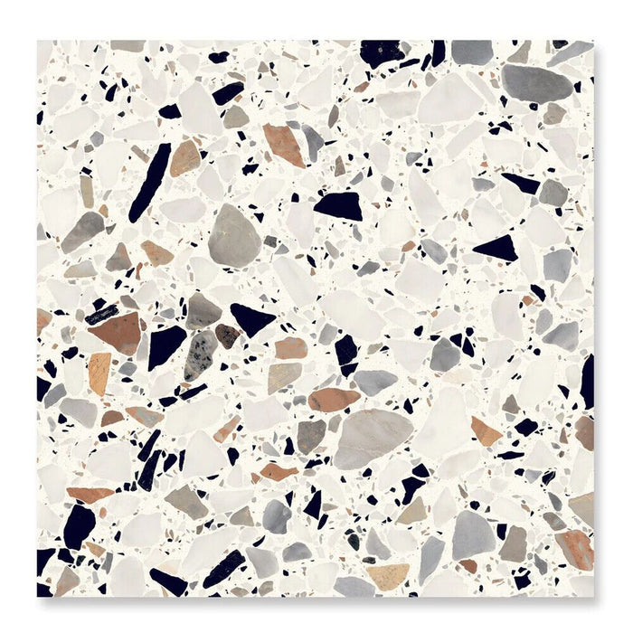 Dino Terrazzo Blanco 20cm x 20cm FULL TILE SAMPLE