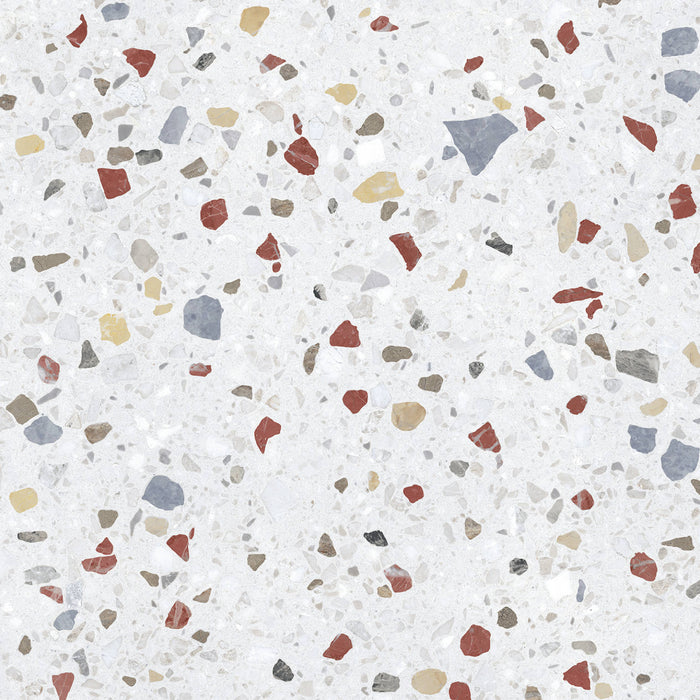 Confetti Terrazzo Square Colours Terrazzo 66cm x 66cm CUT TILE SAMPLE