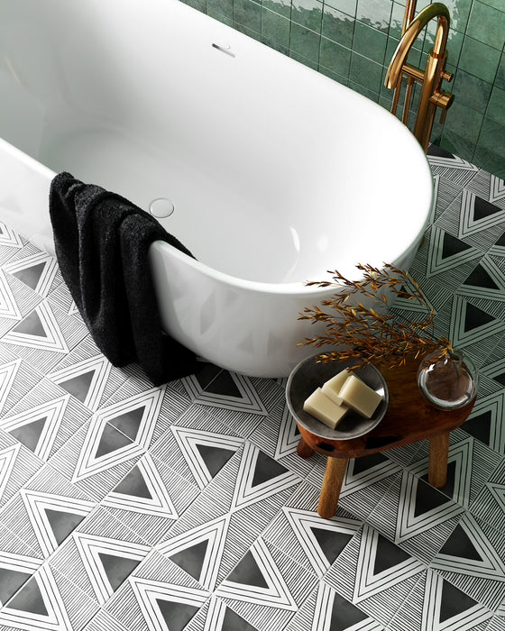 Alhambra Pyramid | Wall & Floor Tiles | Moroccan Style | 20cm x 20cm