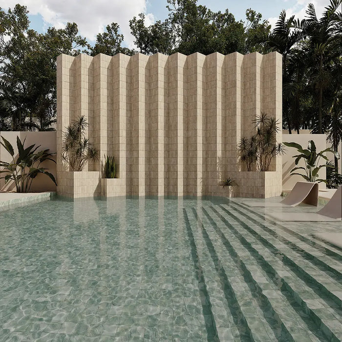 Giovanni Brick Salvia Vintage Marble Wall & Floor Tiles 5.4cm x 22cm