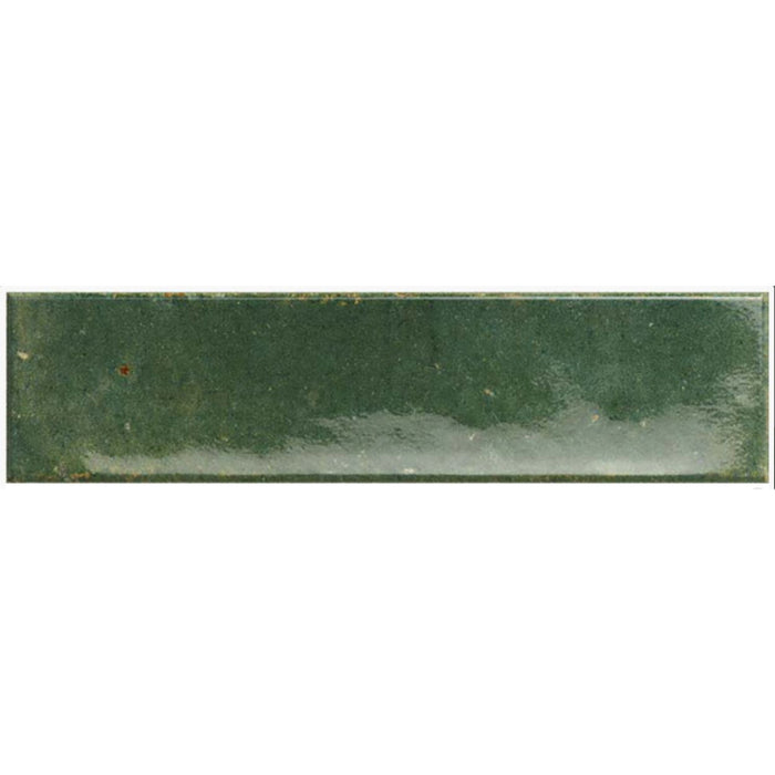 Izmir Brick Green Gloss 6cm x 25cm