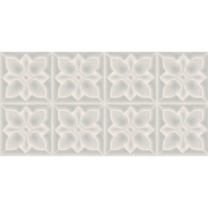 Harmony Grey 3D DECOR Bathroom Kitchen Wall Tiles 25 x 50cm