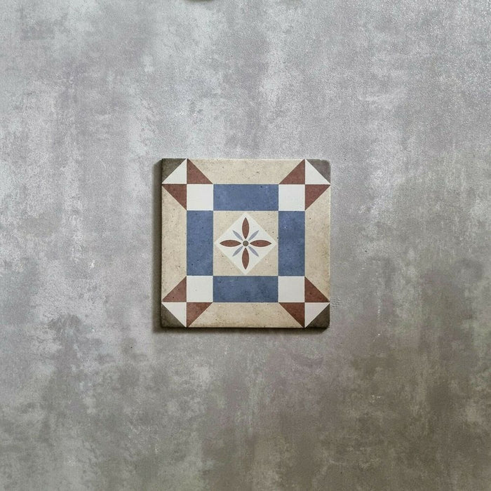 Europa Lane Victorian Encaustic Style Wall and Floor Tiles 20cm x 20cm