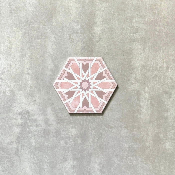 Mareshan Rose Pattern Hexagon