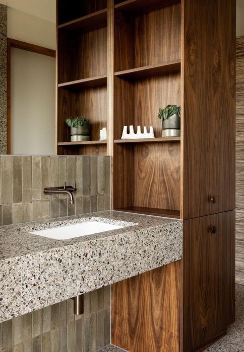 Izmir Sage Green | Gloss Brick Tile | 6cm x 25cm