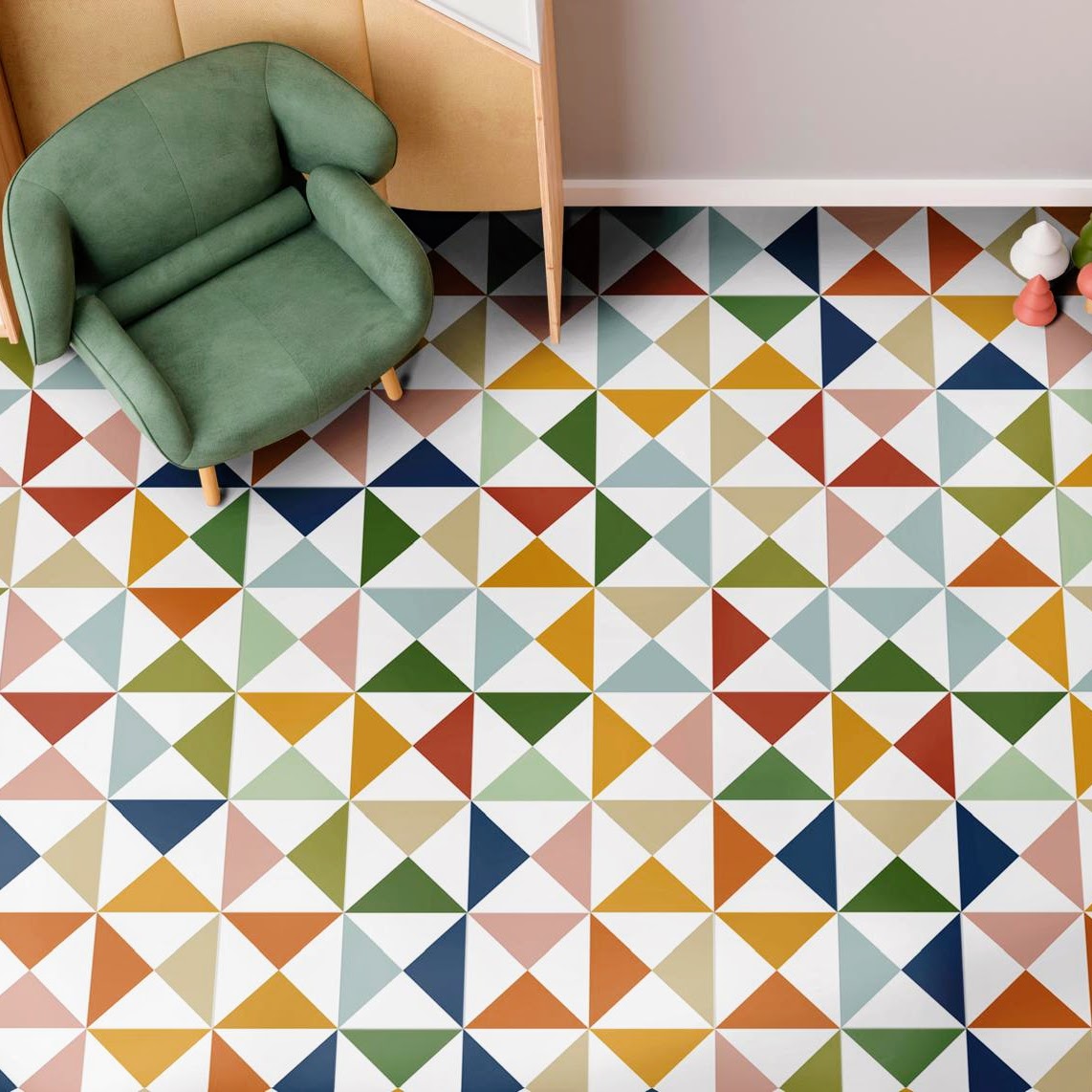Magic Mini Patchwork Tile 15cm x 15cm — Artisan Tile Company