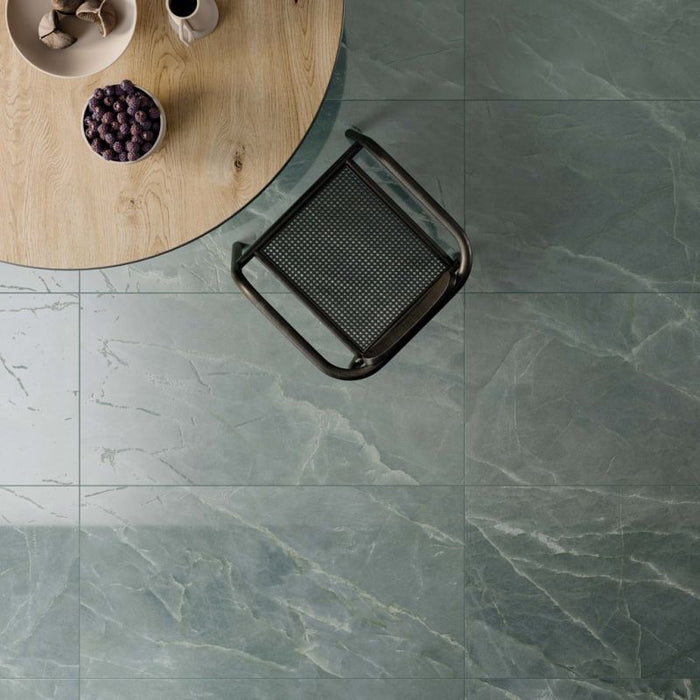 Bassano Sea Green Lux 3D | Porcelain Wall & Floor Tiles | 60cm x 120cm
