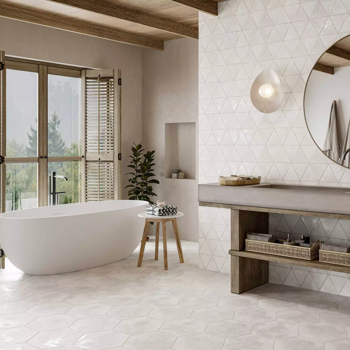 Best HD Pictures about  Artisan Mist Ceramic Tile  with No AI Images