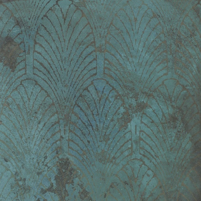 Elements Oxide Patterns Copper Metallic Wall & Floor Tile 60cm x 60cm CUT TILE SAMPLE