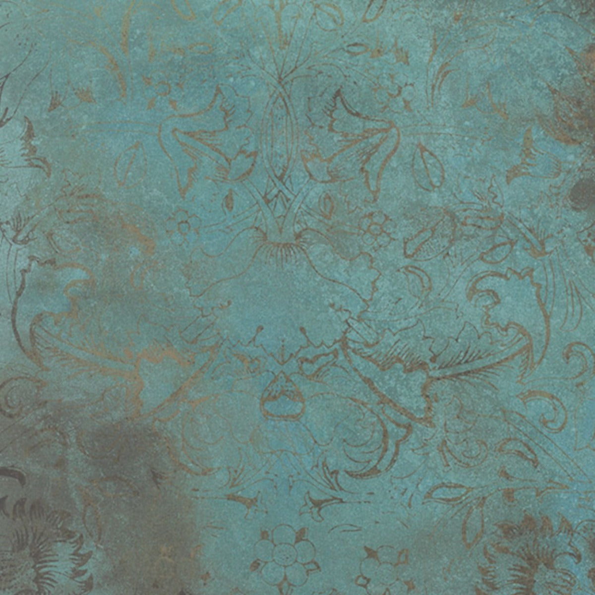 Elements Oxide Patterns Copper Metallic Wall & Floor Tile 30cm x 30cm ...