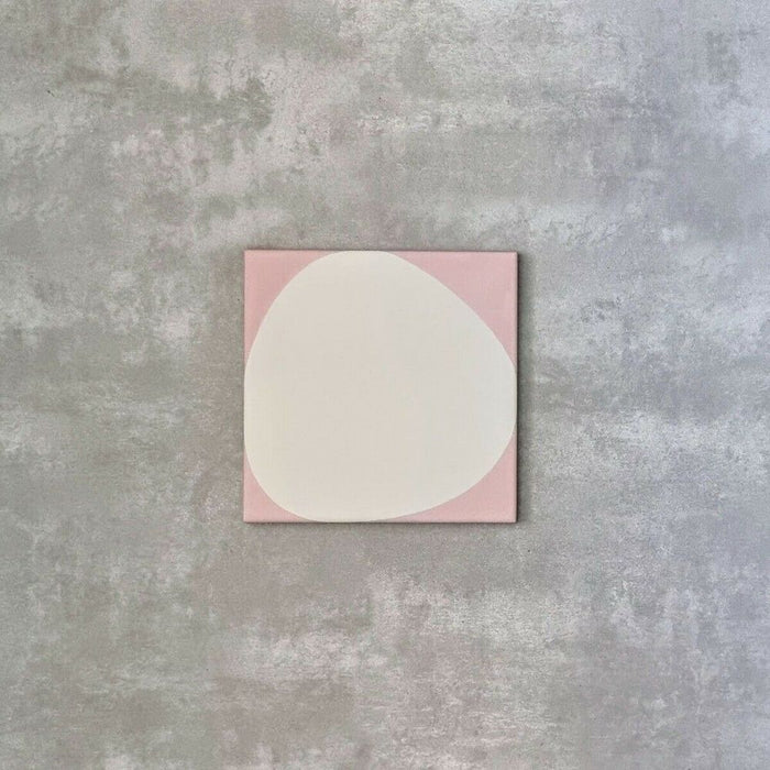 Pebble Beach Pink Porcelain Anti Slip 20cm x 20cm FULL TILE SAMPLE