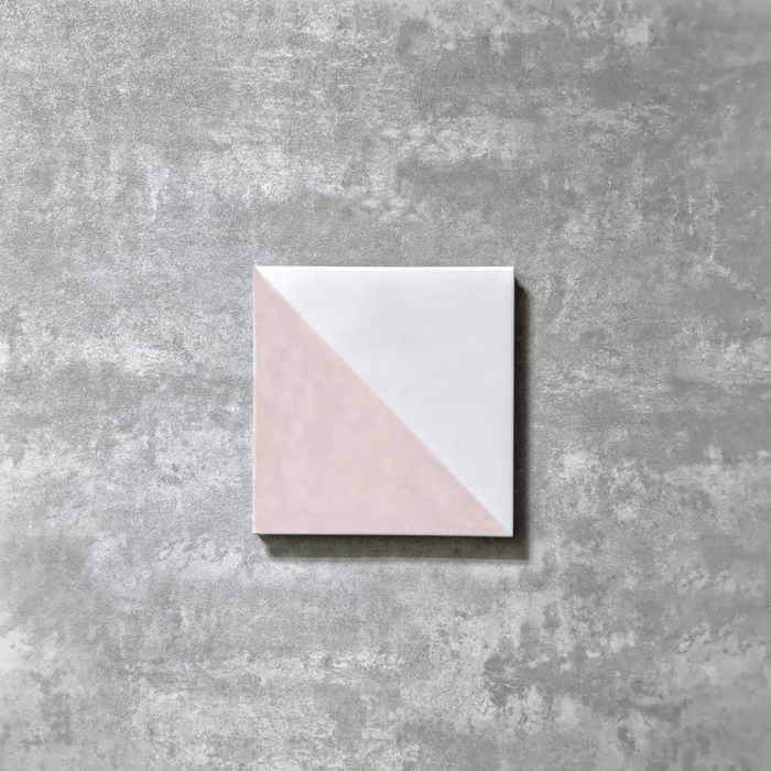 Magic Triangle Tiles | Pink Tiles | Wall & Floor Tiles | 20cm x 20cm