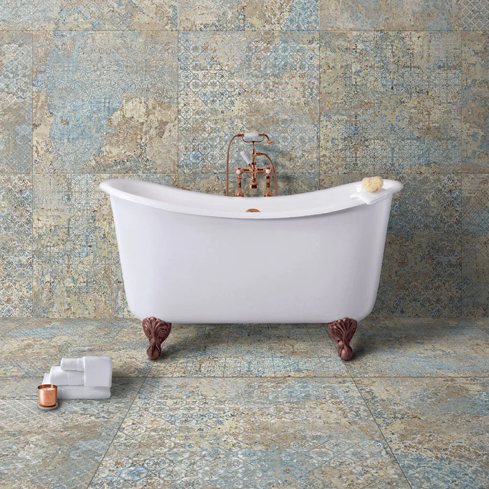 Boheme  Blend Patterned Tile 60cm x 60cm