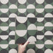 Video showcasing Geometry Circulo 20cm x 20cm patterned tiles, featuring a bold circular geometric design and contrasting tones that form a striking repeating pattern for statement walls and floors.