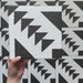 Video showcasing the Alhambra Alkazar 20x20cm Moroccan tiles, highlighting their bold black and white geometric design and matte finish, perfect for statement floors and feature walls.