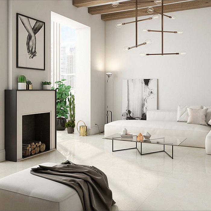 Pomero Matt Marble HOT Wall and Floor Tile 60cm x 60cm