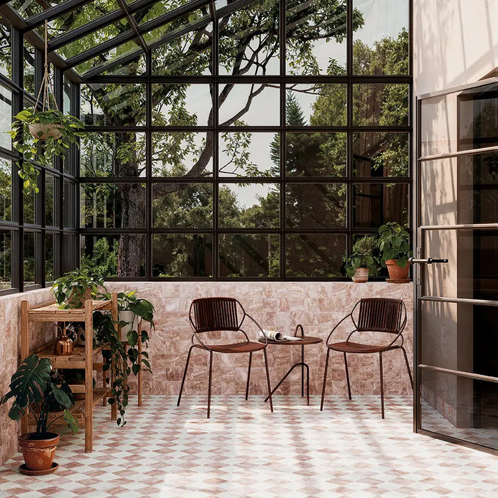 Giovanni Brick Rouge Vintage Marble Wall & Floor Tiles 5.4cm x 22cm