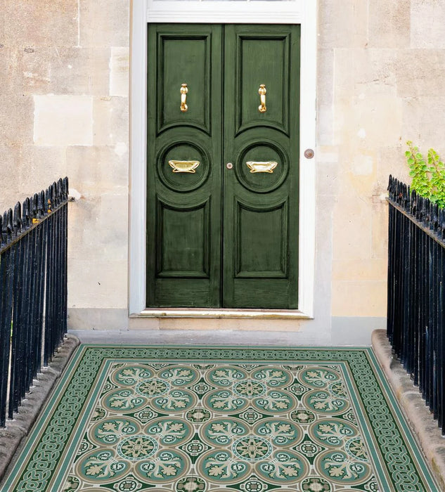 Europa Toulouse Tile | Victorian Green Tiles | 20cm x 20cm