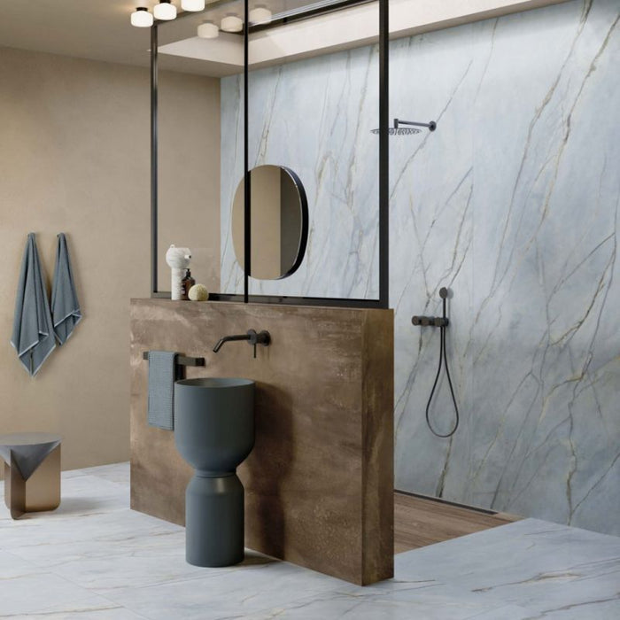 Bassano River Blue Matt | Porcelain Wall & Floor Tiles | 60cm x 120cm