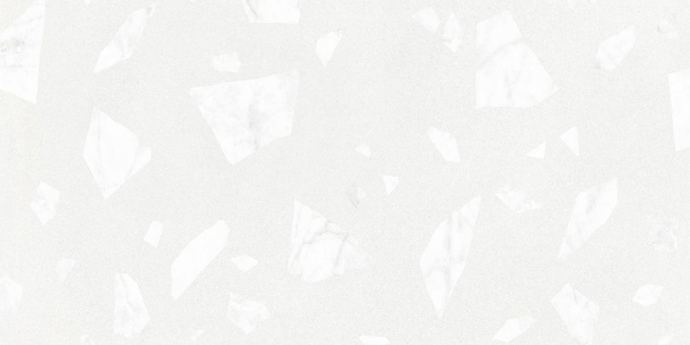 Chunks ROCK Terrazzo White 60 x 120cm