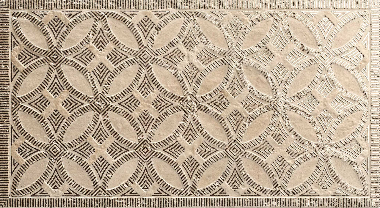 CUT TILE SAMPLE Ziza Sandy Beach Moroccan Decor Porcelain Wall Tiles
