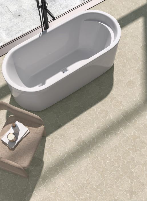 Dohar Sands Star & Cross Wall & Floor Tiles