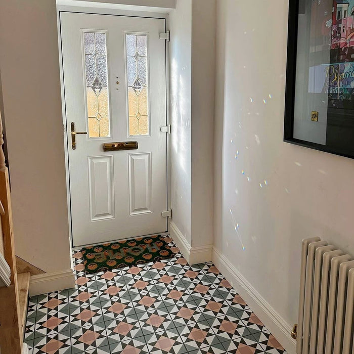 Maison Fern Victorian  20cm x 20cm FULL TILE SAMPLE