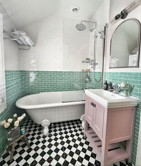 Mulhouse Victorian Large Diamond 20cm x 20cm FULL TILE SAMPLE