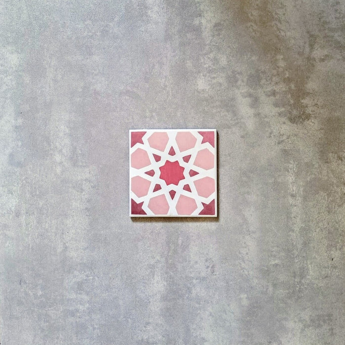 Cabana Tunas Star | Pink | 20cm x 20cm | Wall & Floor Tiles