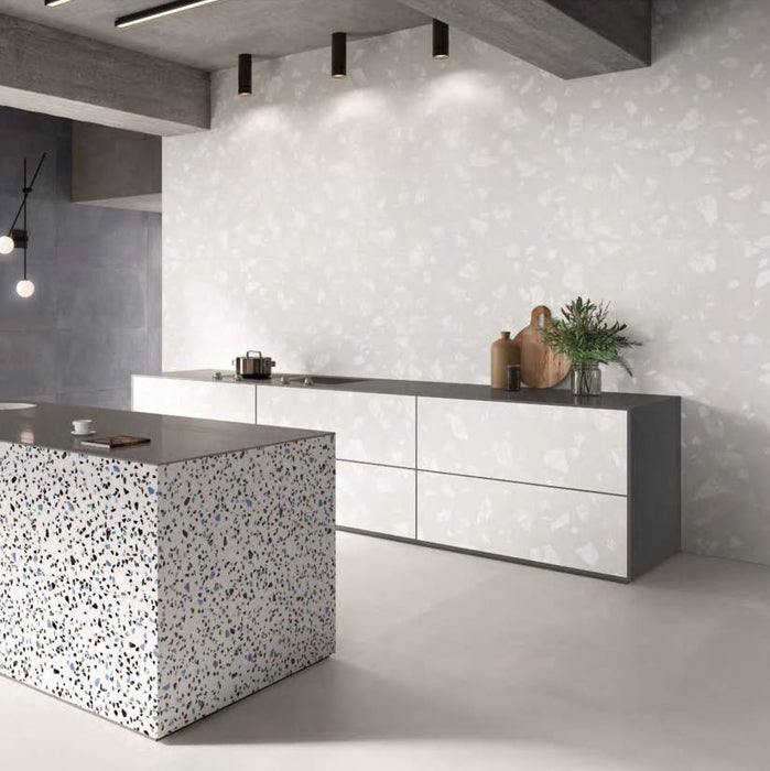 Chunks ROCK Terrazzo White 60 x 120cm
